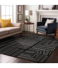 Addison Mayfield Black AMF1045 9ft. x 12ft. Rect. Rug