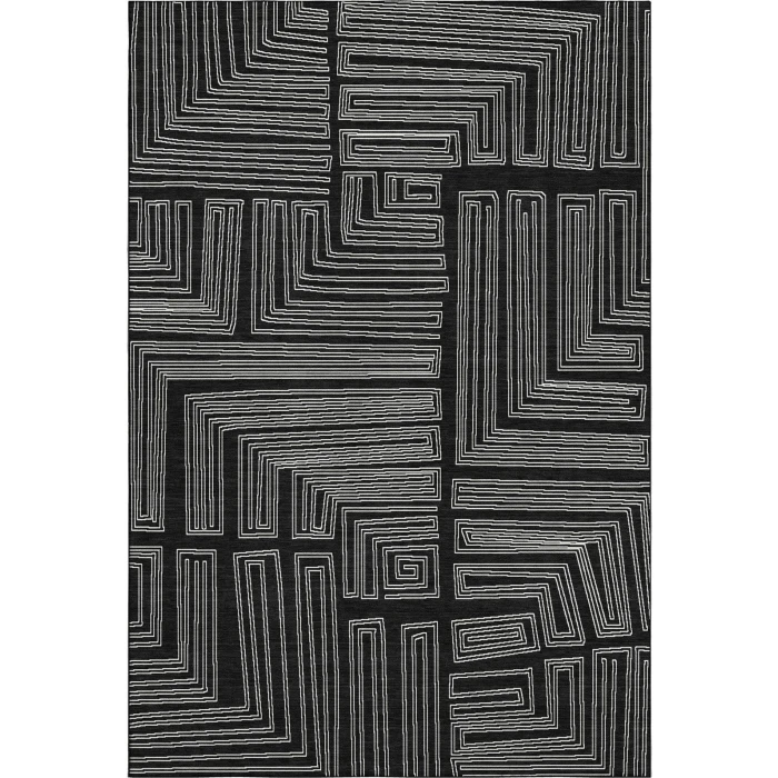 Addison Mayfield Black AMF1045 9ft. x 12ft. Rect. Rug