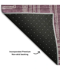 Addison Mayfield Purple AMF1045 9ft. x 12ft. Rect. Rug