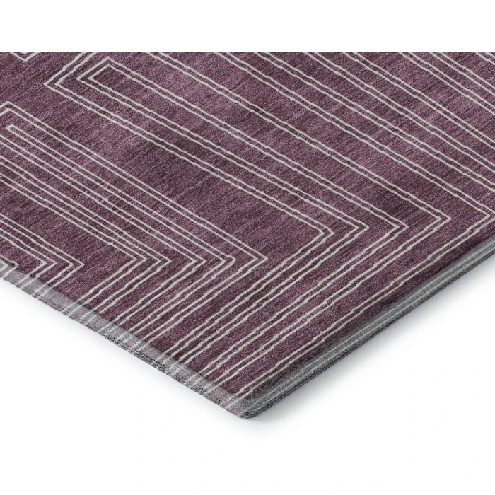 Addison Mayfield Purple AMF1045 9ft. x 12ft. Rect. Rug