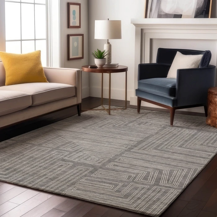 Addison Mayfield Gray AMF1045 9ft. x 12ft. Rect. Rug