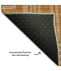 Addison Mayfield Orange AMF1045 9ft. x 12ft. Rect. Rug