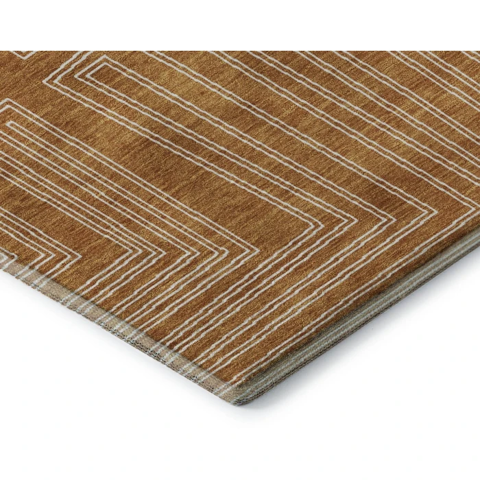 Addison Mayfield Orange AMF1045 9ft. x 12ft. Rect. Rug