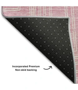 Addison Mayfield Pink AMF1045 9ft. x 12ft. Rect. Rug