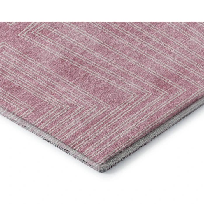 Addison Mayfield Pink AMF1045 9ft. x 12ft. Rect. Rug