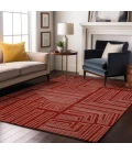 Addison Mayfield Red AMF1045 9ft. x 12ft. Rect. Rug