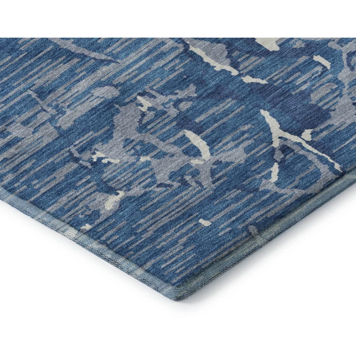 Addison Mayfield Blue AMF1046 2ft. 3in. x 7ft. 6in. Rect. Rug
