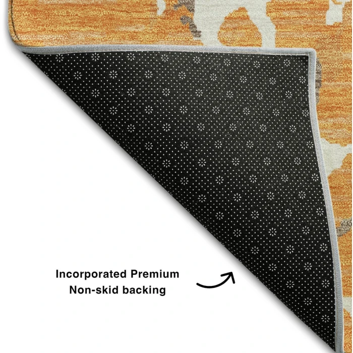 Addison Mayfield Orange AMF1046 9ft. x 12ft. Rect. Rug