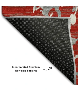 Addison Mayfield Red AMF1046 8ft. x 10ft. Rect. Rug