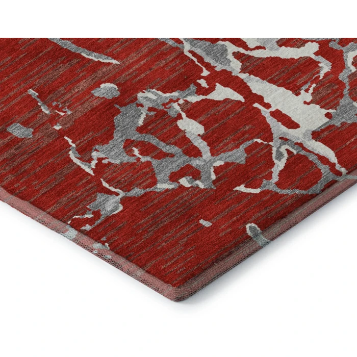 Addison Mayfield Red AMF1046 - 8ft. Round Rug
