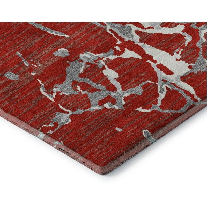 Addison Mayfield Red AMF1046 - 8ft. Round Rug