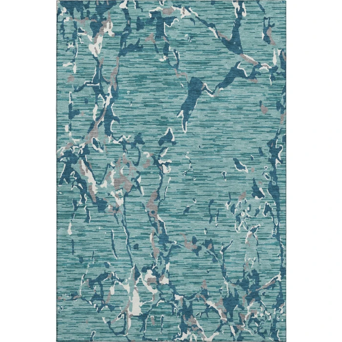 Addison Mayfield Teal AMF1046 2ft. 3in. x 7ft. 6in. Rect. Rug