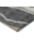 Addison Mayfield Black AMF1047 - 8ft. Round Rug