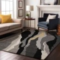 Addison Mayfield Black AMF1047 5ft. x 7ft. 6in. Rect. Rug