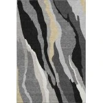 Addison Mayfield Black AMF1047 - 8ft. Round Rug
