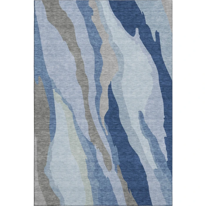 Addison Mayfield Blue AMF1047 2ft. 3in. x 7ft. 6in. Rect. Rug