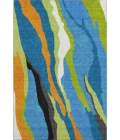Addison Mayfield Blue AMF1047 - 8ft. Round Rug