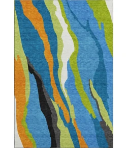 Addison Mayfield Blue AMF1047 2ft. 3in. x 7ft. 6in. Rect. Rug