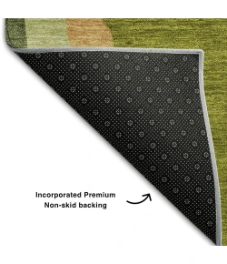 Addison Mayfield Green AMF1047 2ft. 3in. x 7ft. 6in. Rect. Rug