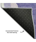 Addison Mayfield Purple AMF1047 - 8ft. Round Rug
