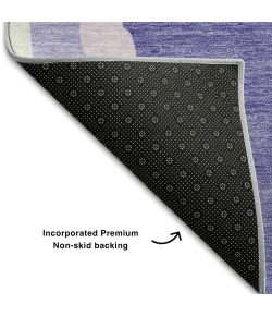 Addison Mayfield Purple AMF1047 2ft. 3in. x 7ft. 6in. Rect. Rug