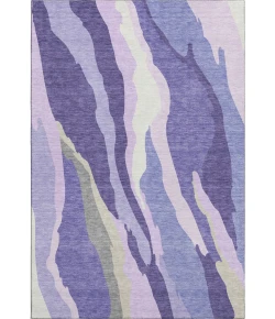 Addison Mayfield Purple AMF1047 2ft. 3in. x 7ft. 6in. Rect. Rug