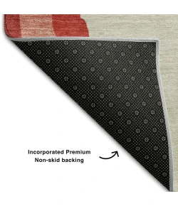 Addison Mayfield Red AMF1047 2ft. 3in. x 7ft. 6in. Rect. Rug