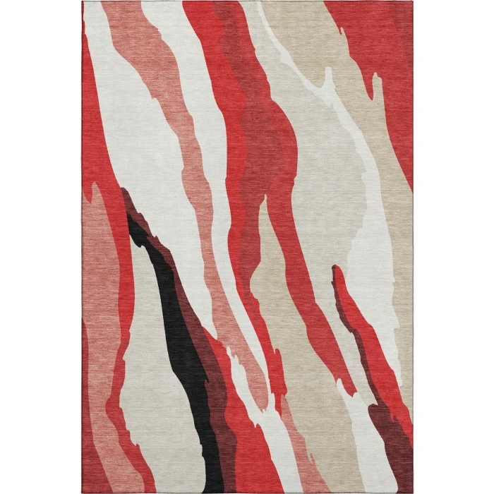 Addison Mayfield Red AMF1047 2ft. 3in. x 7ft. 6in. Rect. Rug