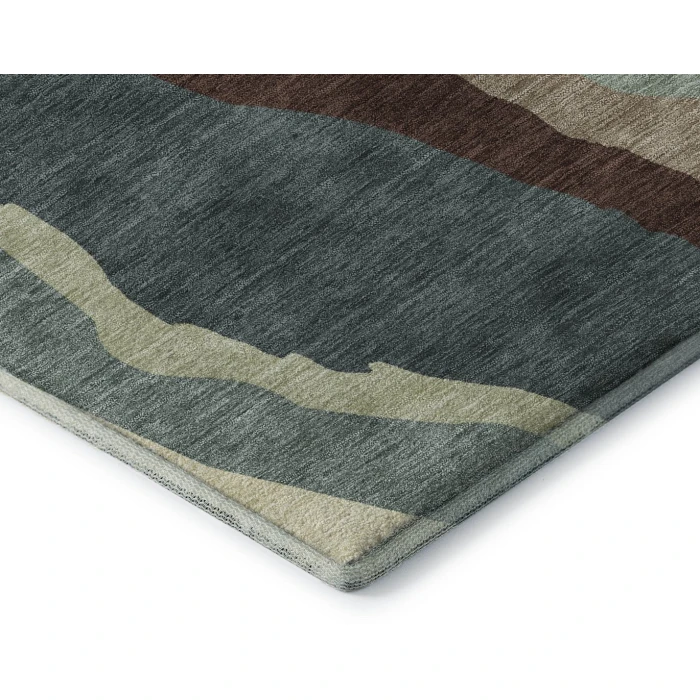 Addison Mayfield Green AMF1047 - 8ft. Round Rug