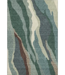 Addison Mayfield Green AMF1047 2ft. 3in. x 7ft. 6in. Rect. Rug