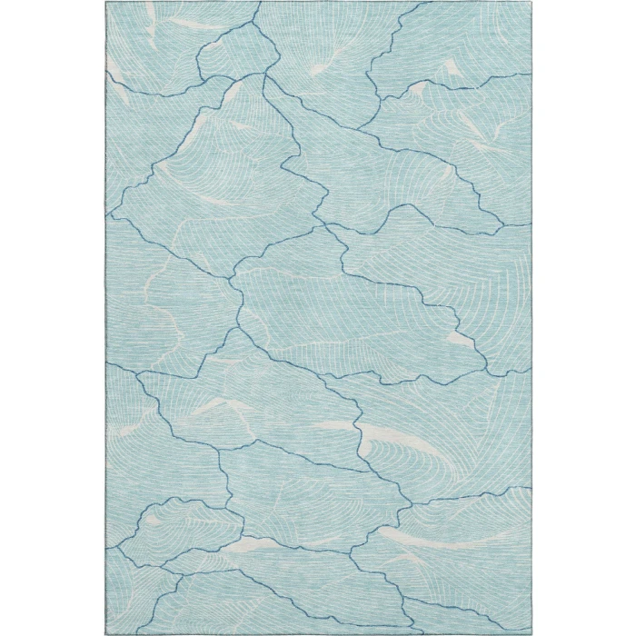 Addison Mayfield Teal AMF1048 8ft. x 10ft. Rect. Rug