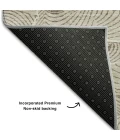 Addison Mayfield Brown AMF1048 - 8ft. Round Rug