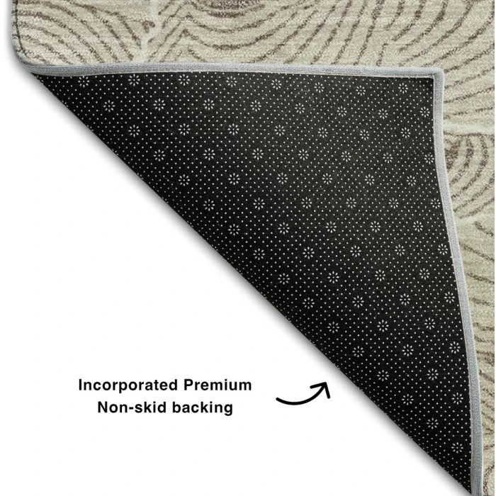 Addison Mayfield Brown AMF1048 - 8ft. Round Rug