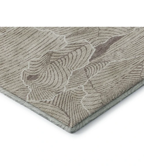 Addison Mayfield Brown AMF1048 - 8ft. Round Rug