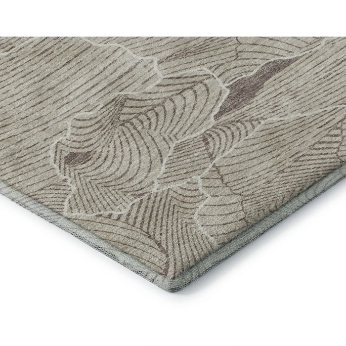 Addison Mayfield Brown AMF1048 - 8ft. Round Rug