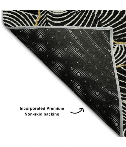 Addison Mayfield Black AMF1048 5ft. x 7ft. 6in. Rect. Rug