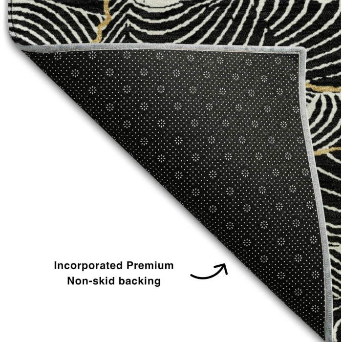 Addison Mayfield Black AMF1048 8ft. x 10ft. Rect. Rug