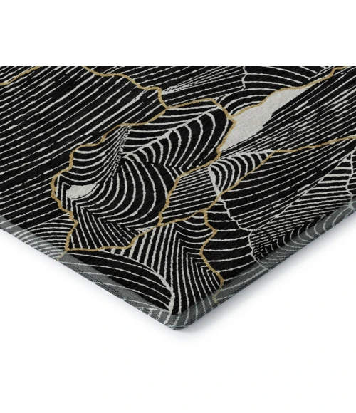 Addison Mayfield Black AMF1048 5ft. x 7ft. 6in. Rect. Rug