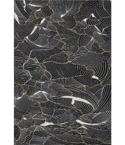 Addison Mayfield Black AMF1048 5ft. x 7ft. 6in. Rect. Rug