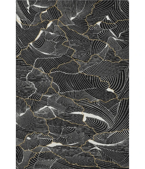 Addison Mayfield Black AMF1048 5ft. x 7ft. 6in. Rect. Rug