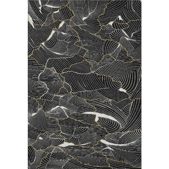 Addison Mayfield Black AMF1048 8ft. x 10ft. Rect. Rug