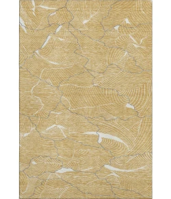 Addison Mayfield Gold AMF1048 - 8ft. Round Rug