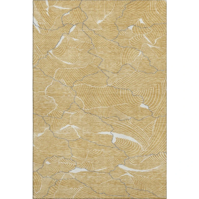Addison Mayfield Gold AMF1048 2ft. 3in. x 7ft. 6in. Rect. Rug