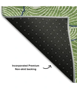 Addison Mayfield Green AMF1048 - 8ft. Round Rug