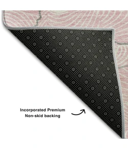 Addison Mayfield Pink AMF1048 - 8ft. Round Rug