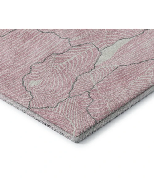 Addison Mayfield Pink AMF1048 - 8ft. Round Rug