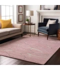 Addison Mayfield Pink AMF1048 - 8ft. Round Rug