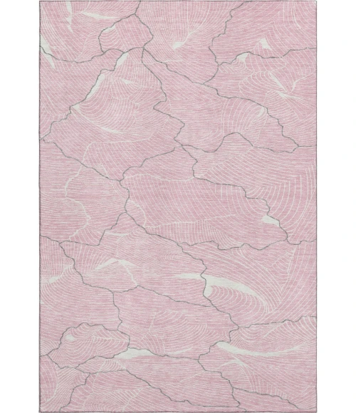 Addison Mayfield Pink AMF1048 - 8ft. Round Rug