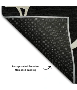 Addison Mayfield Black AMF1049 5ft. x 7ft. 6in. Rect. Rug
