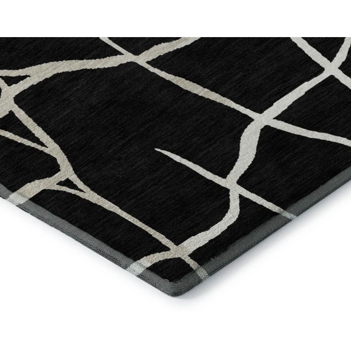 Addison Mayfield Black AMF1049 5ft. x 7ft. 6in. Rect. Rug